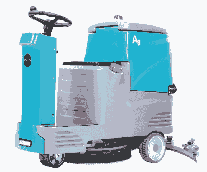 潔耀A8駕駛式洗 江陰商超物業(yè)工廠保潔刷地機(jī)